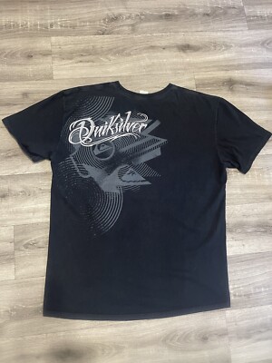 QUIKSILVER VINTAGE SURF STYLE OVERSIZED BIG LOGO SIZE XL | eBay