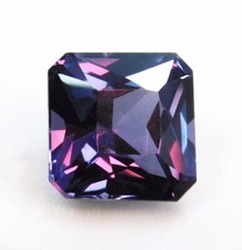 Natural Square Cut EGL Certified 7.5+ Ct Color Change Alexandrite Loose Gemstone