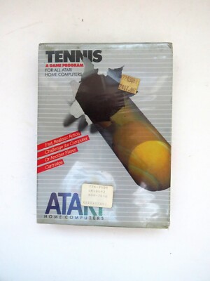 TENNIS - Atari Home Computers - 1987 - BRAND NEW SEALED -  400/800/XE/XL