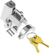 HDBUBALUS Motorcycle Helmet Security Lock Kit for 7/8" to 1 1/4" Diameter Tubing