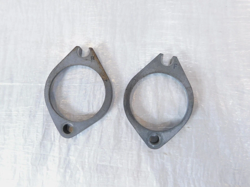 Bridas colector de admisión de carburador Harley Davidson Sportster Dyna & Softail Foto 2 de 4