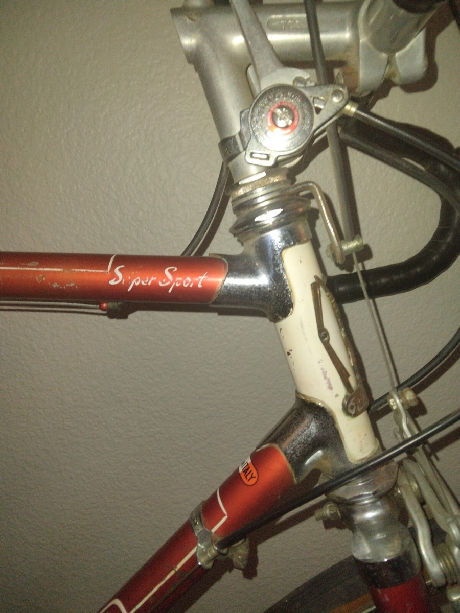 Vintage Legnano Super Sport Men's Road Bike Made In Italy 53.3 CM