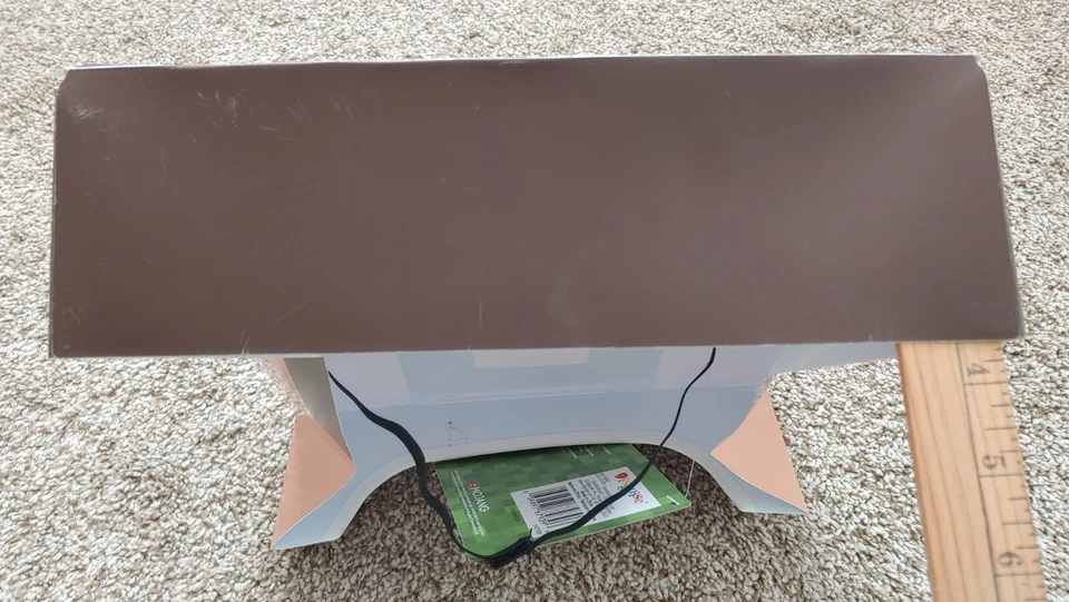 NEW Minecraft Steve Mask Costume Adult 11 Inch Face Pixel Cosplay Movie Black - Image 4 of 4