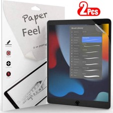 2pcs Paperfeel Like Screen Protector For Ipad 9 8 7 6 5 9th Generation 8th 7th 1