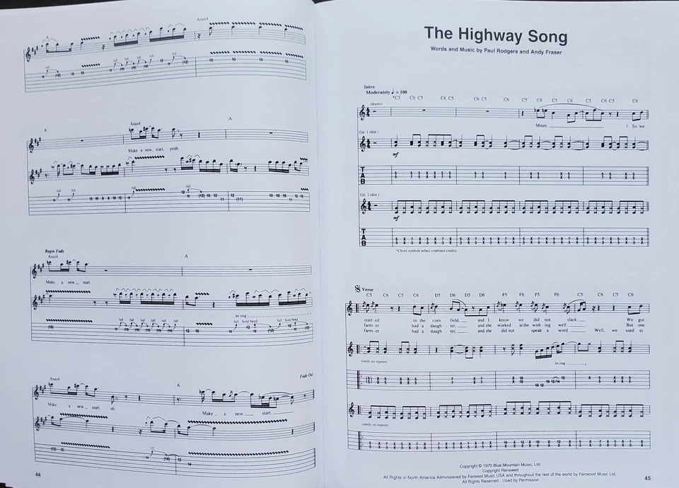 Free The Best Of Guitar Tab Piano Sheet Music Song Book - Image 4 of 4