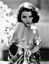 Lillian Bond British Actress 8.5x11" Photo Print Alfred Johnston Vintage Beauty