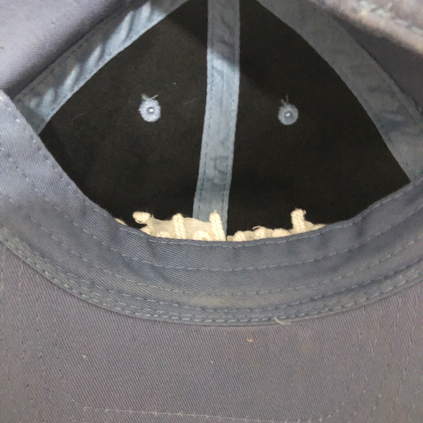 Chubbies Blue Strapback Hat White Embroidered Log… - image 7