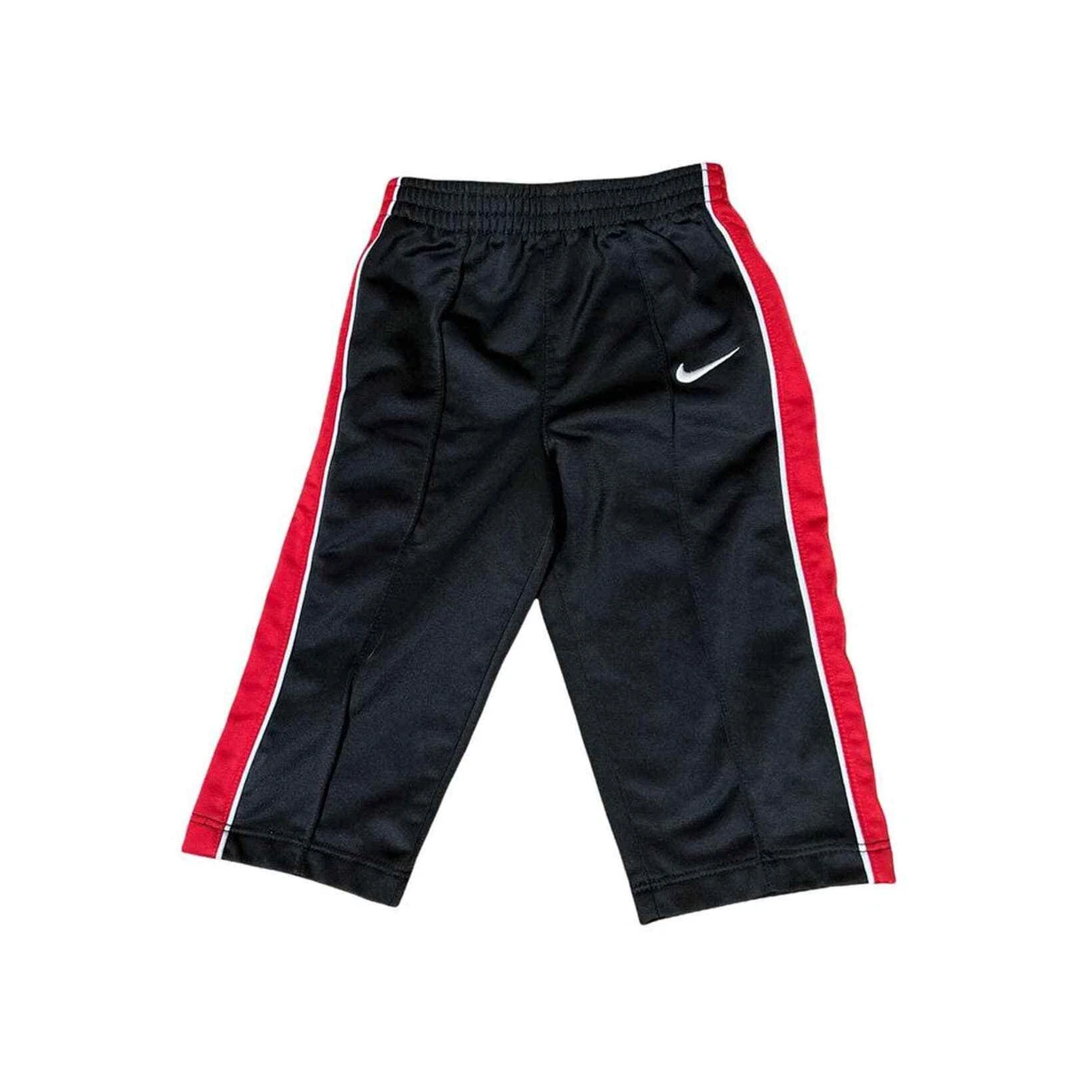 Nike Baby Boy Black Red Sweat Pants Sz 12m eBay
