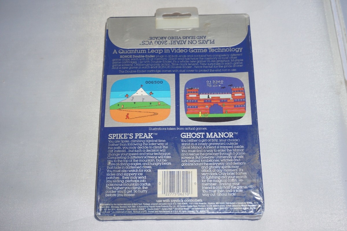 Ghost Manor/Spike's Peak (Atari 2600, 1983) for sale online | eBay
