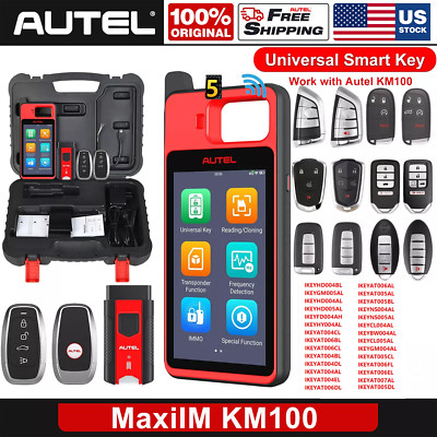 Autel MaxiIM KM100 Key Fob Programming Immobilizer/ Multi-model