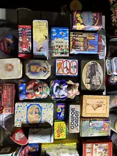 VINTAGE SMALL & MEDIUM ADVERTISING TINS CANISTERS ***YOU PICK***