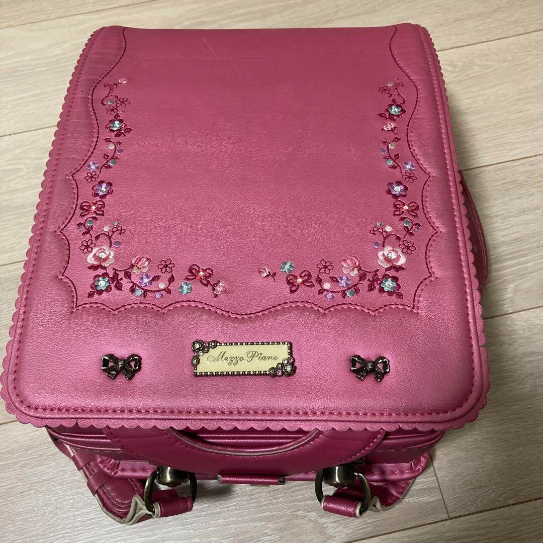 Mezzo Piano Randoseru Japanese School Bag Pink Limited