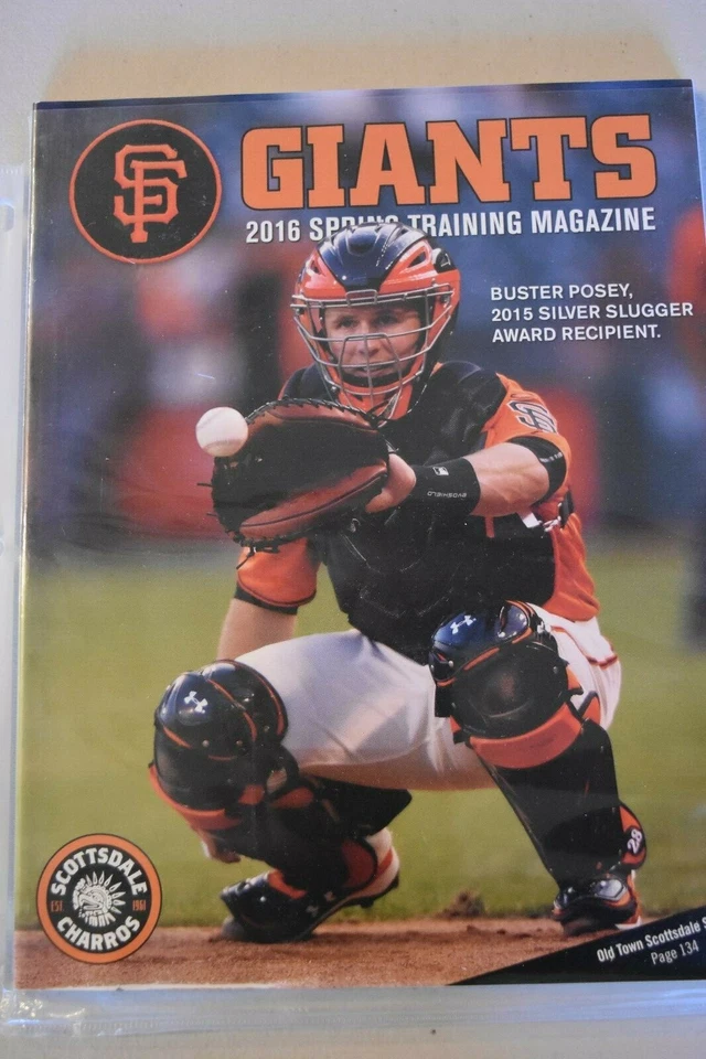 2 Years of San Francisco Giants Spring Training Programs Lot of (2) - Image 3 of 3