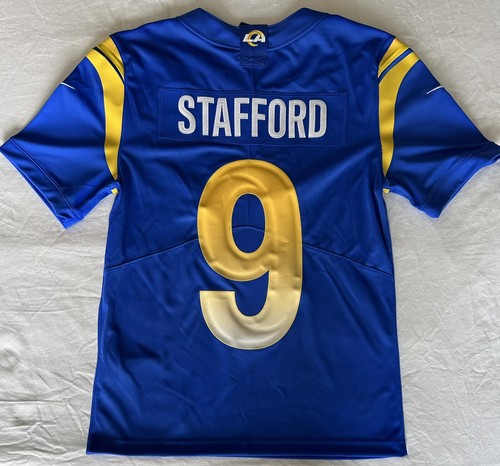 Nike NFL LA Rams Vapor Untouchable Stafford #9 blau Football Trikot Herren Gr. Small - Bild 8 von 11