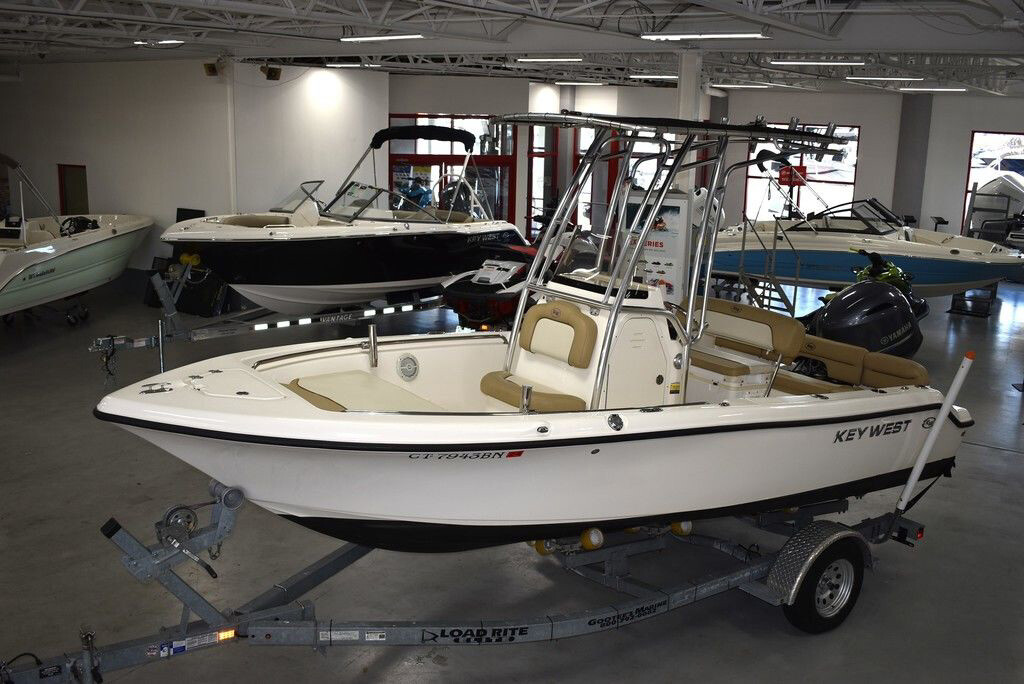 2019 Key West Boats 189FS CC TTop, Yam 115hp 4st, Electronics, Cover