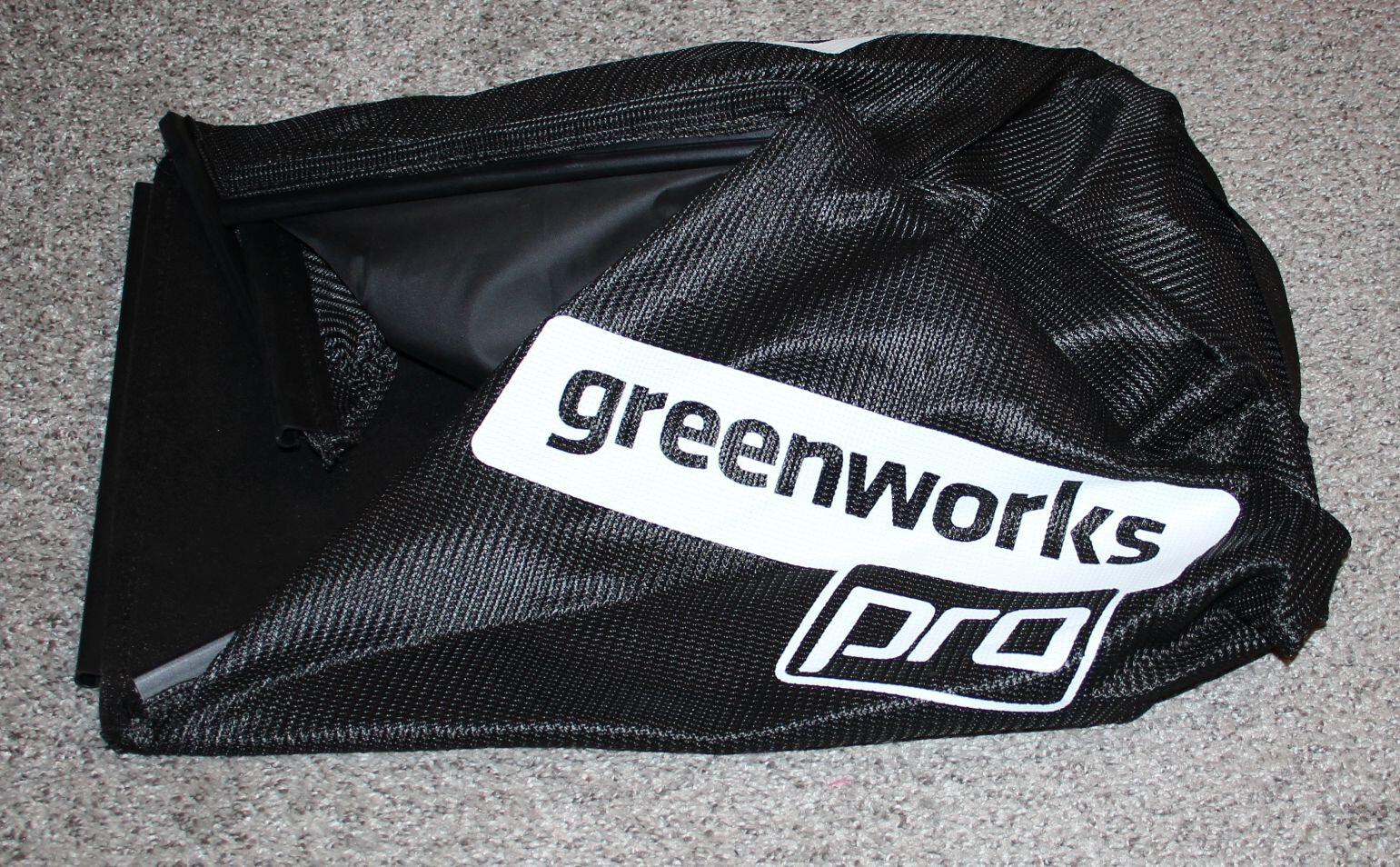 New Greenworks Pro Lawn Mower Grass Bag Bagger Catcher only. No Frame