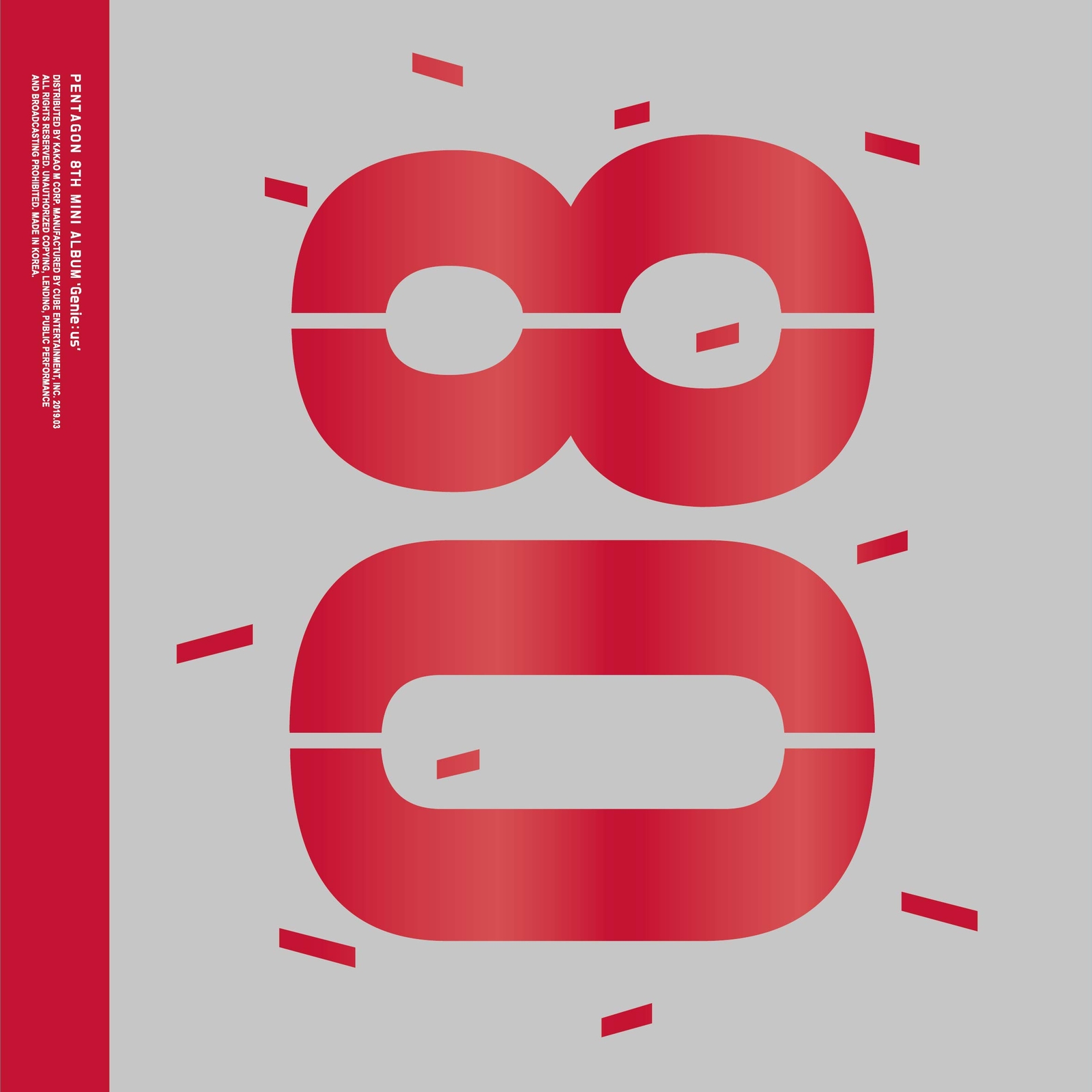 PENTAGON 8TH MINI ALBUM : GENIE:US incl. booklet, 1 random postcard + 1 pho (CD)