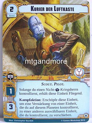 Warhammer 40000 Conquest LCG - Kurier der Luftkaste  #055 - Legionen der Toten