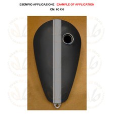 Adesivi Strisce scontornate serbatoio sticker moto tank pvc cropped 1 pz 