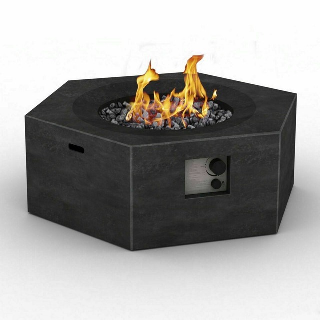 Foremost Outdoor Gas Hexagonal Fire Pit Table For Sale Online Ebay
