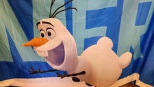 Disney Frozen Olaf Polyester Bath Shower Curtain Kids Wild For Summer LQQK