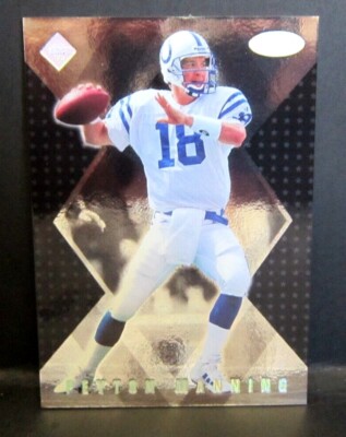 Peyton Manning 1998 Collector's Edge Masters Foil ROOKIE#2824/5000!Colts QB HOF