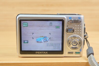 Pentax Optio A10 8MP Digital Camera with 3x Optical Zoom and Shake