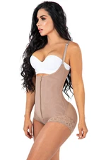JACKIE LONDON 1415 - Boyshorts Panty with Covered Back Cocoa L
