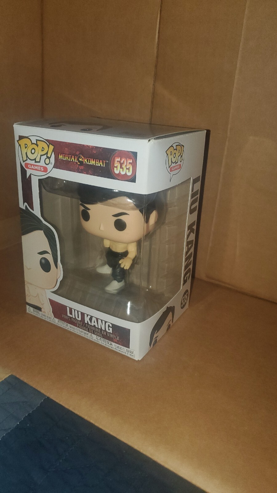 En Oferta Funko Pop! Games: Mortal Kombat - Liu Kang Vinyl Figure #535 Movies