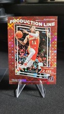 2022-23 Donruss Basketball Trae Young Production Line DIAMOND