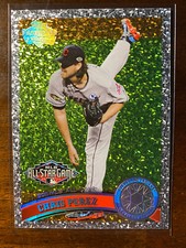 2011 Topps Update Diamond Anniversary Silver Chris Perez #US113 Indians