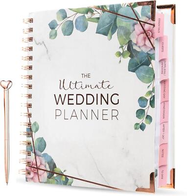 Das ultimative Hochzeitsplaner Buch und Organizer für Hochzeiten in Großbritannien - voller einzigartiger