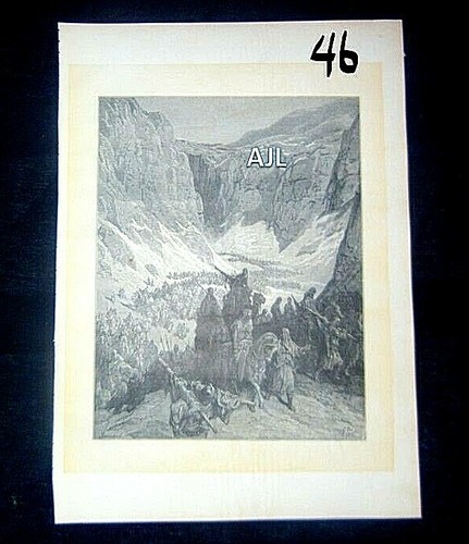 Gustave Dore Michaud GESCHICHTE DER KREUZZÜGE Illustration DRUCKE 1880 37 - 48 - Bild 10 von 12