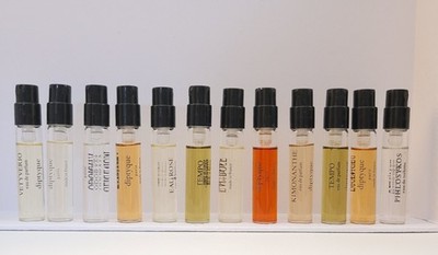 12 x 2ml New in Box RARE Diptyque perfume KIMONANTHE Vetyverio Odarata Insensees