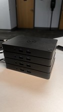 LOT OF 4 GENUINE Dell WD15 K17A USB-C Docking Stations With Power Supplies.