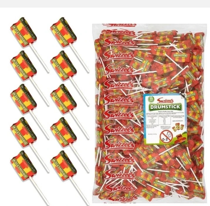 Swizzels Drumstick Lollies 3kg - Free Tracked Postage
