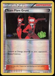 Team Flare Grunt 73/83 Generations Reverse Holo