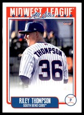 2019 Riley Thompson Choice Minor League Rookie Card Midwest All-Star Game