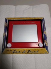 Vintage 1973 Ohio Art 505 Magic Etch A Sketch! With Original Box! Works!!