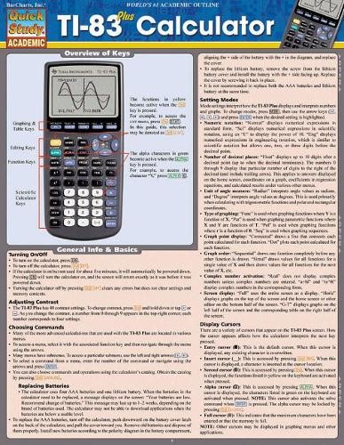 Калькулятор TI-83 Plus (продукт для смешанной печати) (ИМПОРТ ИЗ Великобритании)