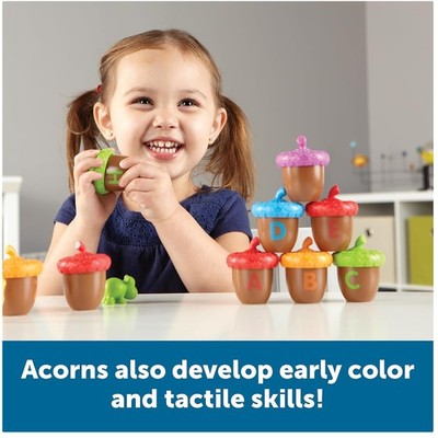 Alphabet Acorns Activity Set - Early Literacy Learning Game