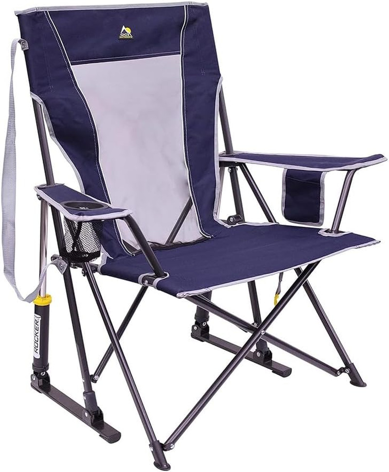 & Outdoor Camping Chair, Indigo Blu