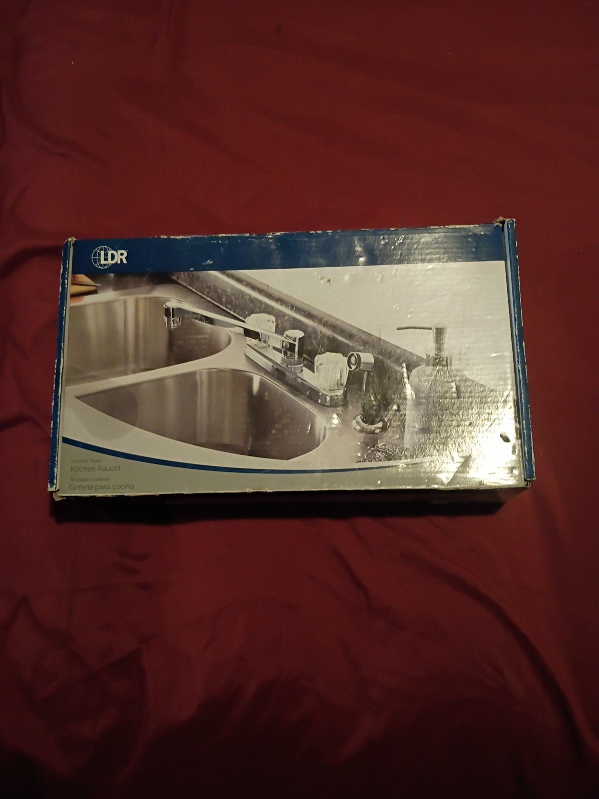 LDR Chrome Finish Kitchen Faucet With Sprayer