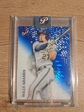 2022 Topps Pristine - Willy Adames #214 Blue Pristine Pulsar Refractor /75