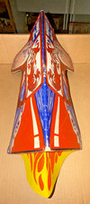 Vintage Whoosh N Pop Rocket Glider Cardboard Toy Sci-Fi Dragon 1950s