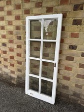 Reclaimed Old Georgian 8 Panel Wooden Window 1265mm x 520mm
