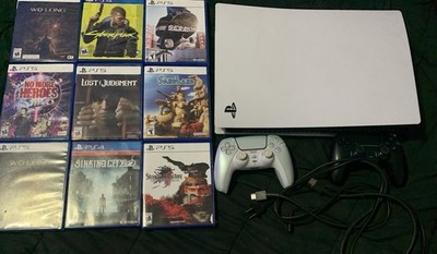 Sony PS5 PlayStation 5 Disc Console Bundle Tested Works