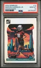 2024 PANINI DONRUSS DOWNTOWN! #12 MARVIN HARRISON JR. ROOKIE RC PSA 10