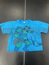VTG Teenage Mutant Ninja Turtles 3 Samurai Leo All Over Print Kid Tee, Size XL