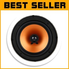 Sleek 8" In-Ceiling Speaker for Home Theater